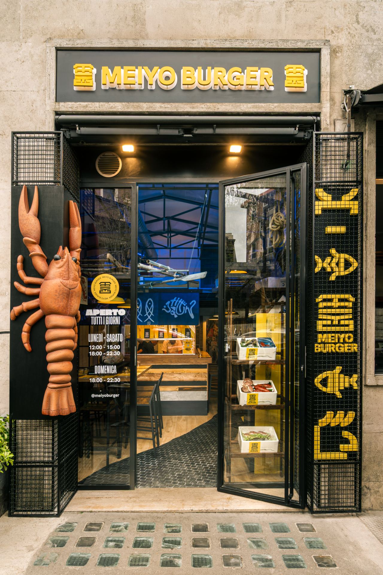 MeiYo Burger — concept di cucina giapponese street food