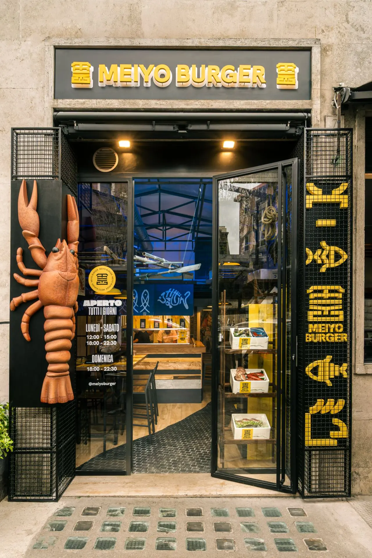 MeiYo Burger — concept di cucina giapponese street food
